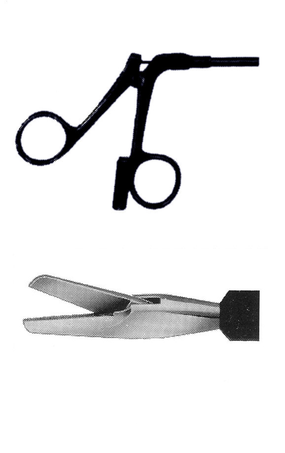 İZOLESİZ MAKAS F MODEL SAPLI  ÇAP : 5MM L:36CM